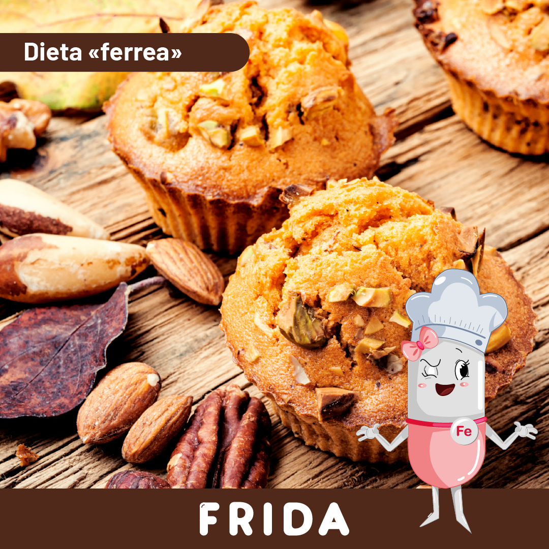 Muffin di frutta secca